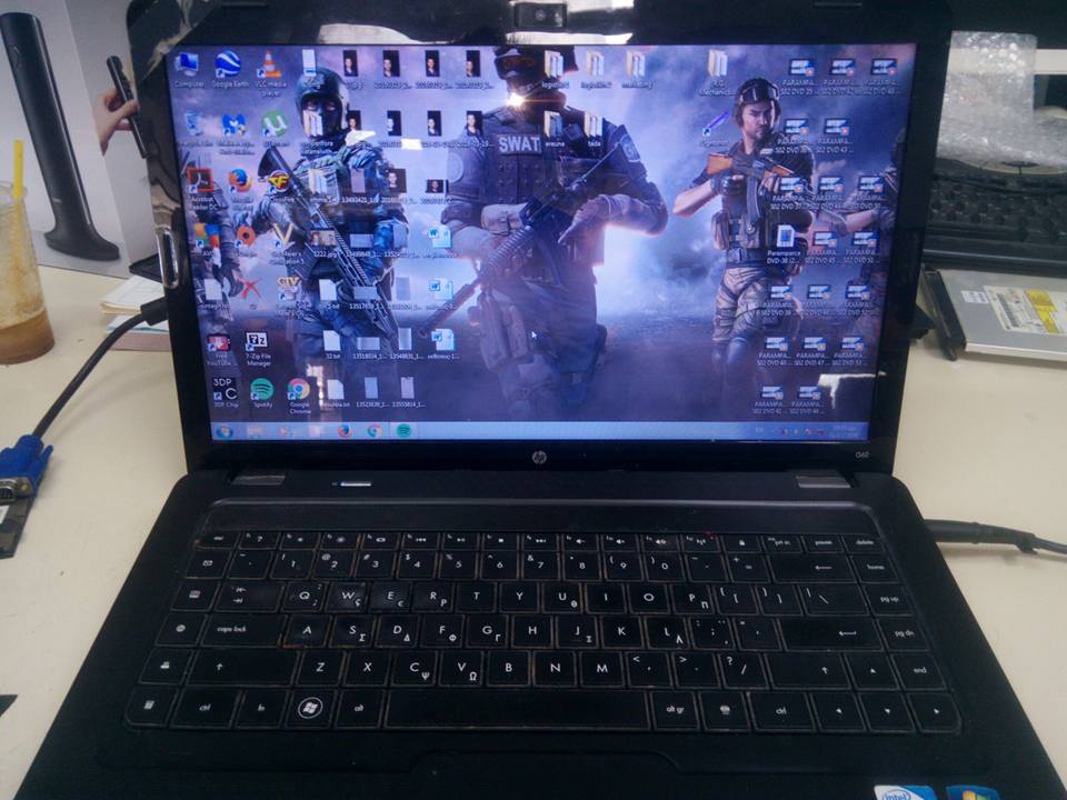 Service HP G62 - Επισκευή motherboard